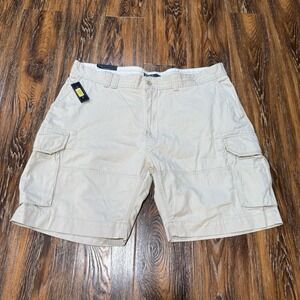 Polo Ralph Lauren Men's Size 46B Classic Cargo Chino Shorts 46 Beige Tan